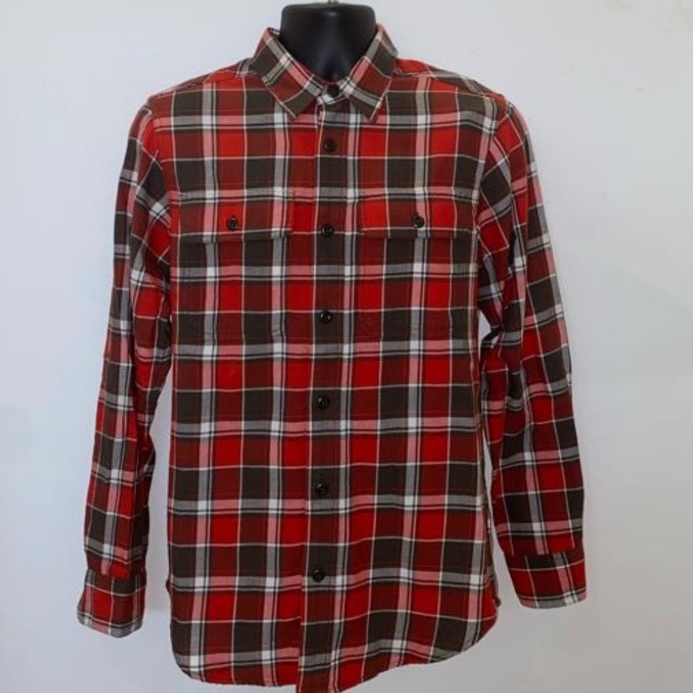 C.C. Filson Co. Scout Shirt | Red Grey White Plaid | Size XS | NWT
